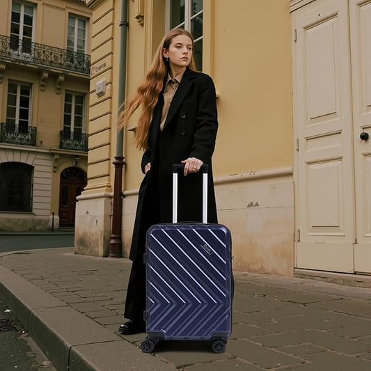 Luggage Sets 3 Piece,Suitcases with Wheels,Carry On Luggage Set 22x14x9 Airline Approved,Hardshell Luggage Sets With TSA Lock,20 Inch Carry On Suitcase