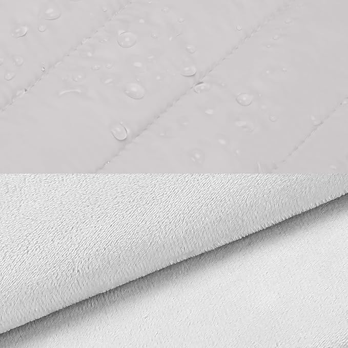 MOSISO 13.3 inch Laptop Case, 13-13.3 inch Puffy Laptop Sleeve Compatible with MacBook Air 13 13.6 M4 M3 M2 M1/Pro 13/Pro 14, HP Dell ASUS Lenovo,Polyester Horizontal Bag with Small Case, Gray