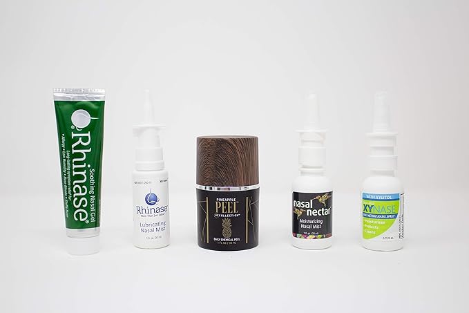 Rhinase Allergy Relief Lubricating Nasal Gel – Steroid Free, Dual Wetting Agent & Salt Formulation (1 oz.) for Nasal Dryness Nosebleeds Saline Gel for Nose…