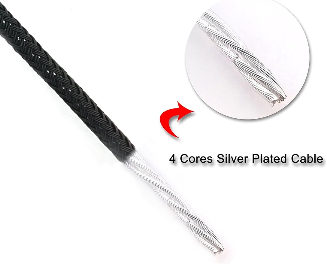 NewFantasia 2.5mm Trrs Balanced Male to 4-pin XLR Balanced Female Headphone Audio Adapter for Astell&Kern AK240 AK320 AK380 for onkyo DP-X1 FIIO X5III XDP-300R