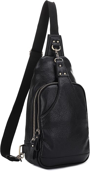 JESSIE & JAMES Brooke Unisex Concealed Carry Sling Bag Crossbody Backpack Purse