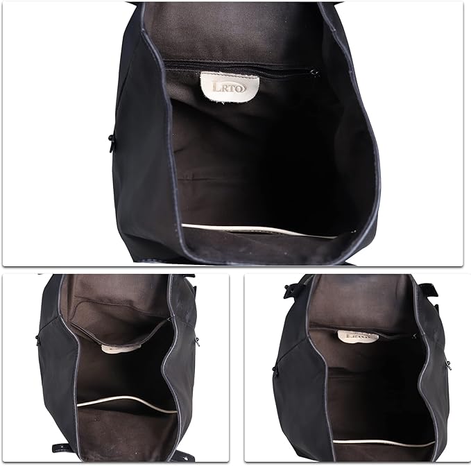 Genuine Leather Sling Bag for Men and Women Large Real Leather Sling Backpack Shoulder Crossbody Bag Chest Bags