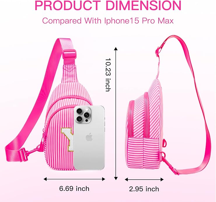 Gifts for 8 9 10 11 12 Year Old Girls Sling Bag Crossbody Bags Fanny Pack for Teen Girls Personalized Gifts for Women