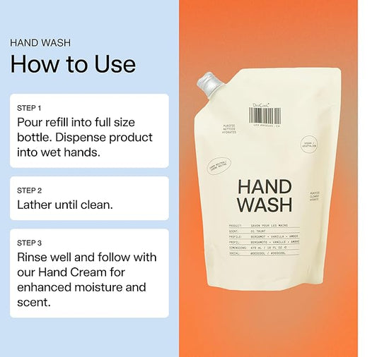 DedCool Taunt Hand Wash Refill – Gentle Cleanser with Squalane, Aloe, and Marshmallow Root | Non-Toxic, Vegan, Carbon-Neutral