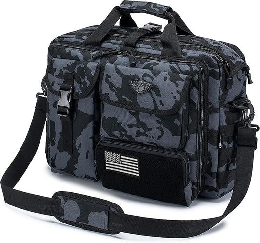 Stypos Tactical Messenger Bag Briefcase for Man Military Laptop Bag 14 Inch/15.6 Inch /17.3 Inch Messenger Shoulder Work Bag