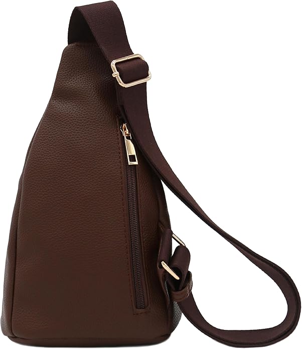 FashionPuzzle Compact Triangle Sling Bag