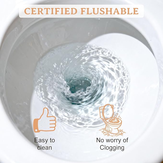 twoworld Flushable Wipes Travel Size Individually Wrapped for Women and Men,Unscented Wet Wipes Travel Size for Adult,Women,Men,Girl and Homeless (black,pack of 200)