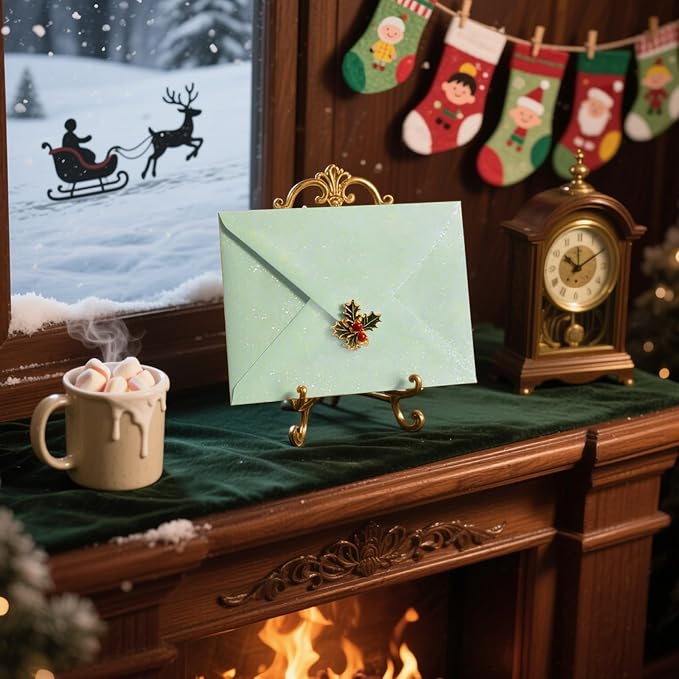 YINUOYOUJIA 50 PCS Pearl Mint Green Envelopes A7,5 x 7 Mint Green Shimmer Envelopes for Invitation,Perfect for Wedding Invitation Cards,Birthday RSVP Invite,5.25 x 7.25 inches