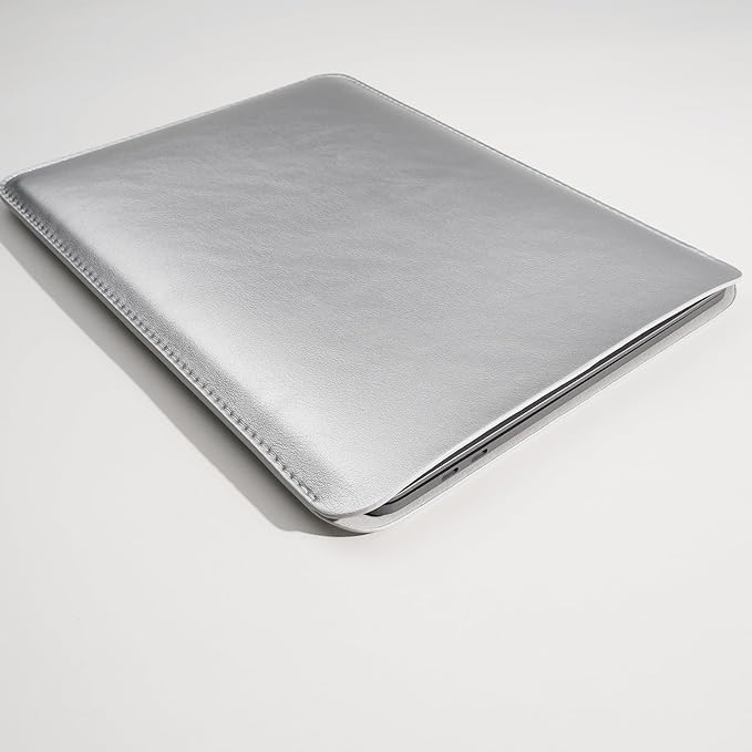 Laptop Sleeve 15.3 Inch Compatible with 2024 New 15 MacBook Air A3114 A2941 Color Silver