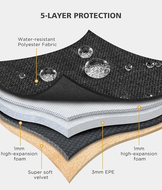 NIDOO 10 inch Laptop Sleeve Shoulder Bag Briefcase Notebook Bag Handbag Case for 10.2" iPad / 10.5" 11" iPad Pro / 10.5" 10.9" iPad Air / 10" Surface Go 3/10.4" Galaxy Tab S6 / 10.1" Ideapad D330