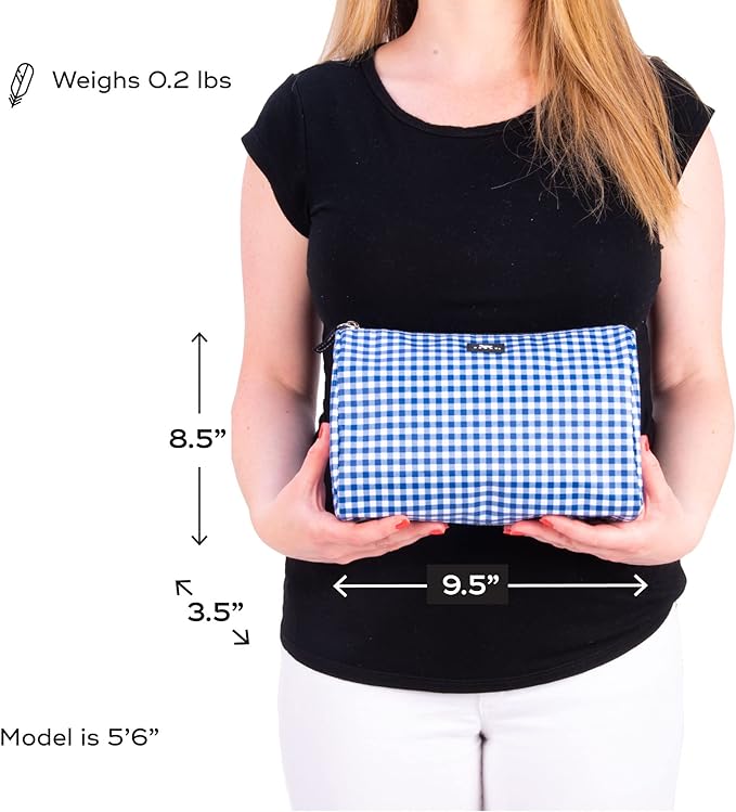 SCOUT Packin' Heat Toiletry Bag - Makeup, Toiletry & Cosmetic Bag, Fits Full Size Items, Inside Pocket, Water-Resistant, Zips Closed