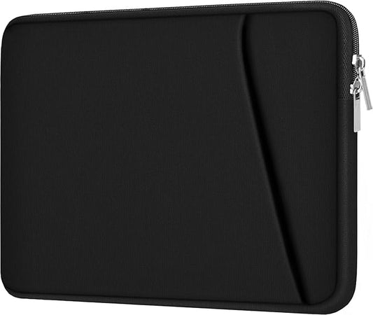 Laptop Case Sleeve 14 inch, Durable Carrying Bag Shockproof Protective Case Cover, Handbags Briefcase Laptop Bag Compatible with 14" MacBook Air/Pro HP Asus Lenovo Notebook Computer, Black