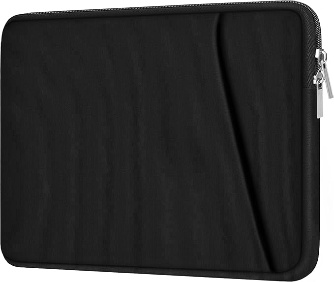 Laptop Sleeve Case 13 Inch, Upgrade 14 inch Laptop Cover for Apple MacBook Pro 2022, Durable Notebook Cover Shockproof Protective Bag Compatible with MacBook Air/Pro Retina 13.3 Inch, Black