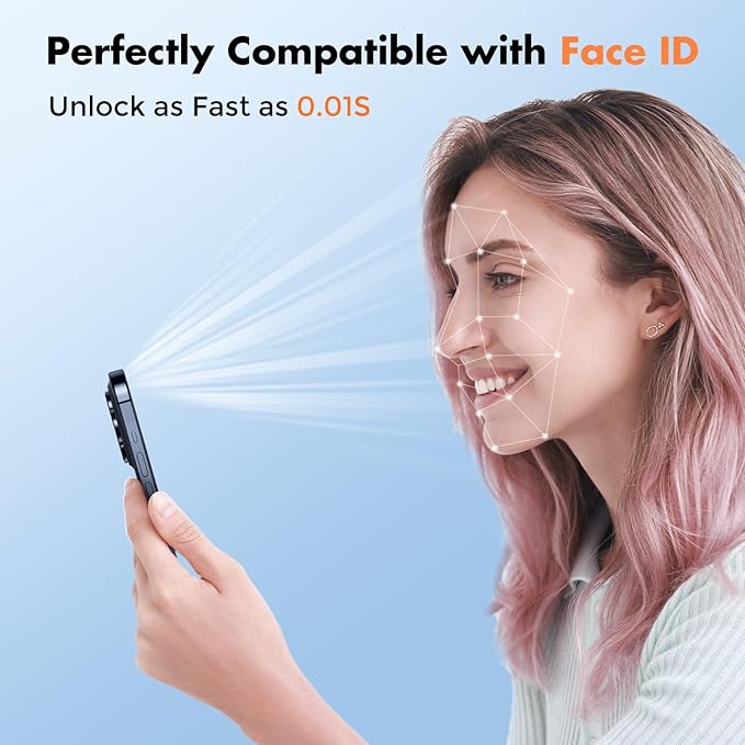 UNBREAKcable 4-Pack Screen Protector for iPhone 15 Pro Max | Double Shatterproof | 9H Hardness | 99.99% HD Clear | Easy Installation Frame | Case Friendly | For 6.7 inch iPhone