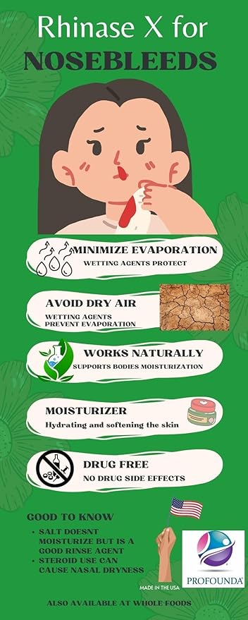 Rhinase Allergy Relief Lubricating Nasal Gel – Steroid Free, Dual Wetting Agent & Salt Formulation (1 oz.) for Nasal Dryness Nosebleeds Saline Gel for Nose…