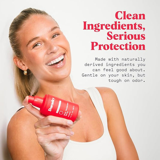 Aluminum-Free Whole Body Deodorant Spray for Men and Women - Unscented Deodorant for Whole Body, Natural Odor Neutralizer, Clear and Residue Free, Non-Staining - 3.4 Fl Oz each - Pack of 3