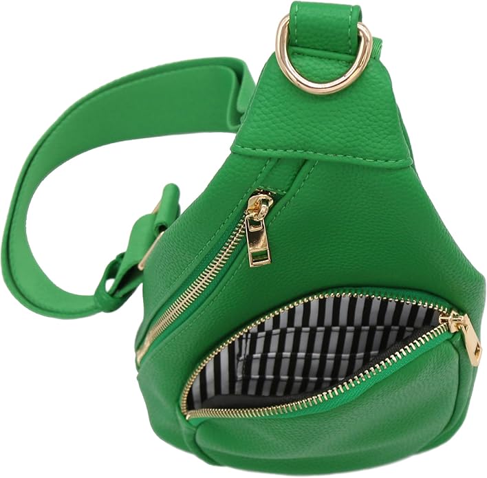 FashionPuzzle Compact Triangle Sling Bag