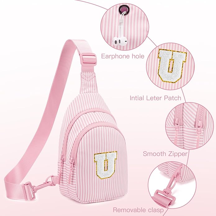 Gifts for 8 9 10 11 12 Year Old Girls Sling Bag Crossbody Bags Fanny Pack for Teen Girls Personalized Gifts for Women