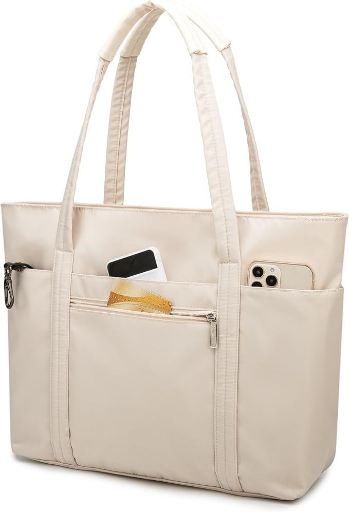 Kinmac Women's Laptop Tote Bag Top Handle Handbag Work Bag for Laptop Computer Up to 15.6 inch