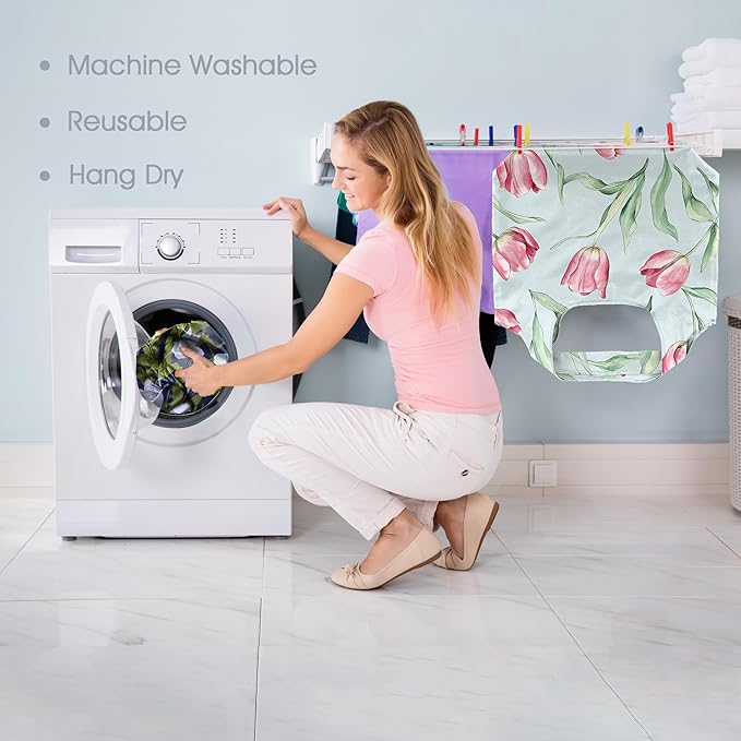 BeeGreen Sunflower Reusable Shopping Bags 6 Pack - Heavy Duty Washable and Foldable Polyester Shopping Bag for Women, Reusable Gift Grocery Totes Market Tote Bag with Handles for Travel Holiday