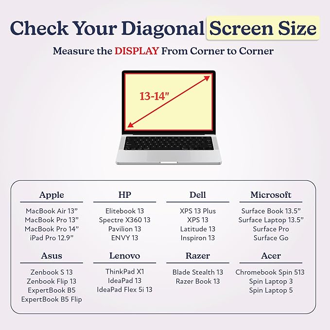 Vandel Puffy Laptop Sleeve Case, 13-14 inch Laptop Sleeve Bag Case 13.3 Inch, Compatible with Mac Air 13, MacBook Pro 13 in, MacBook 14 in, iPad Pro 12.9, HP Dell ASUS