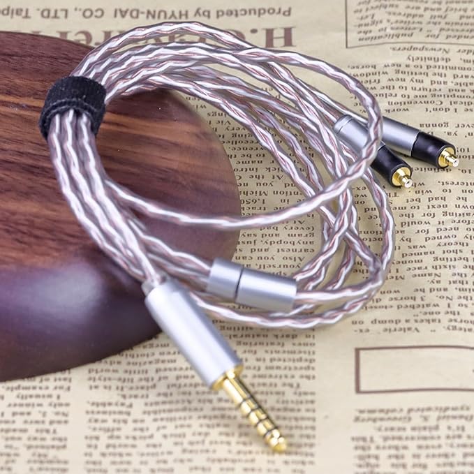 okcsc Ear Male to MMCX Female Headphone Adapter for Earbuds to MMCX Cable for Pentaconn Ear PE Mini Adapter for Acoustune HS1650CU HS1655CU 1670SS HS1695Ti 1697Ti HS2000MX 1 Pair Black