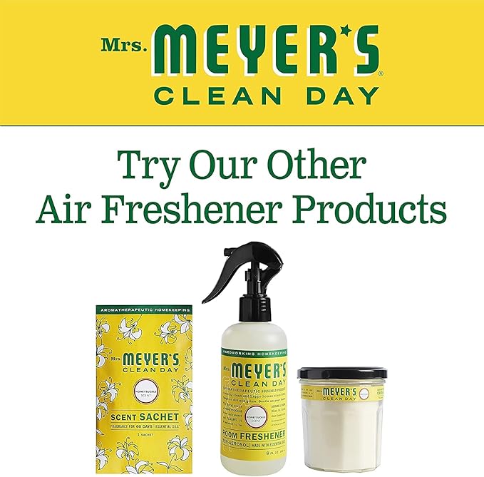 MRS. MEYER'S CLEAN DAY Room Freshener - Honeysuckle, 8 Fl Oz. (Pack of 12)