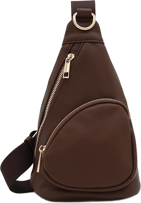 FashionPuzzle Compact Triangle Sling Bag