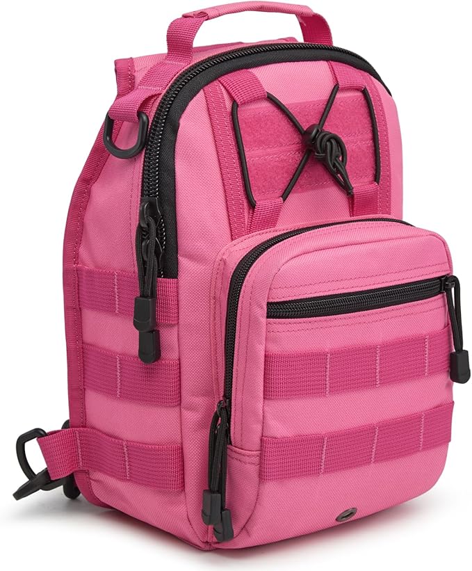 G4Free Outdoor Tactical Bag Backpack, Military Sport Bag Pack Sling Shoulder Backpack Tactical Bag for Every Day Carry