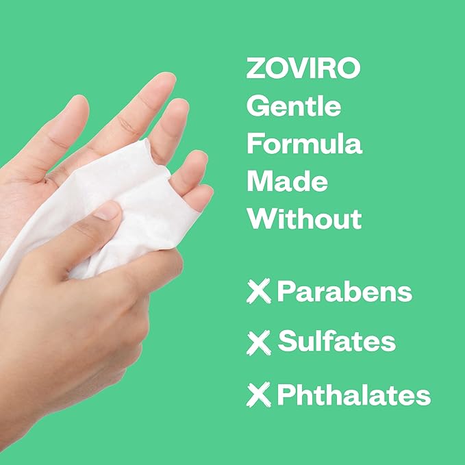 Zoviro Hand Sanitizing Wipes, Bergamot and Orange Essential Oils, Moisturizing Hand Sanitizer Wipes, Value Pack, Jasmine Scent, 80 Count (Pack of 6)