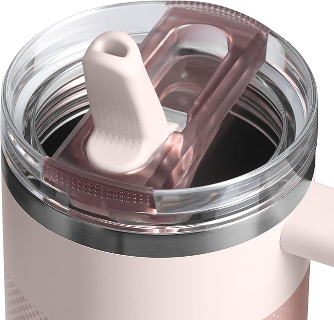 STANLEY Quencher ProTour Flip Straw Tumbler with Leakproof Lid | Built-In Straw & Handle | Cupholder Compatible for Travel | Insulated Stainless Steel Cup | BPA-Free