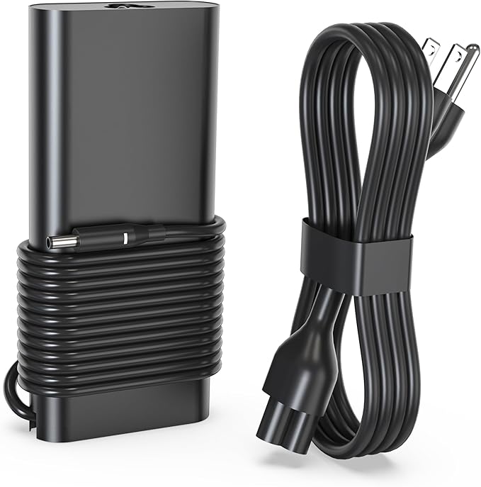 130W 4.5mm AC Laptop Charger Compatible with Dell XPS 15 7590 9530 9550 9560 9570 Precision M3800 M2800 5510 5520 5530 5540 Inspiron 7347 7348 7459 Power Supply Cord