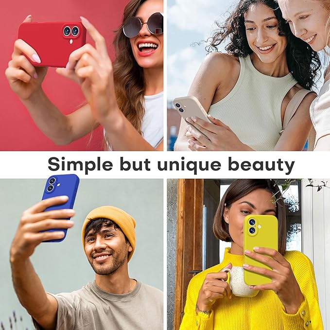 LOVE 3000 Designed for iPhone 17 Case, Premium Silicone [Compatible with Magsafe][Soft Anti-Scratch Microfiber Lining] Shockproof Protective Phone Case for Men Women 6.3", Klein Blue