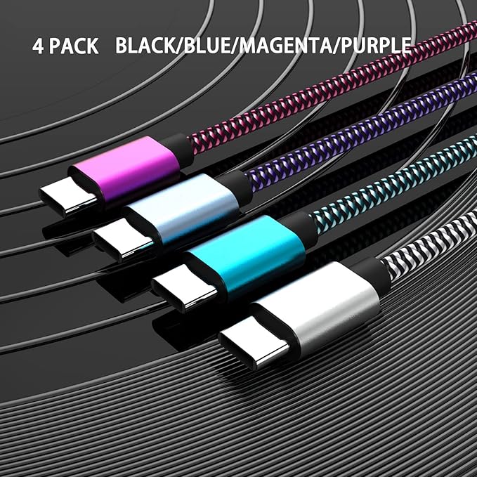 USB Type C to 3.5mm 4pack Female Headphone Jack Adapter: Type C to Aux Audio Cable Cord Compatible with Samsung Galaxy S22+ S21 Ultra S20 S10 S9 Note 20 10, Google Pixel 6 Pro/5/4/3/2