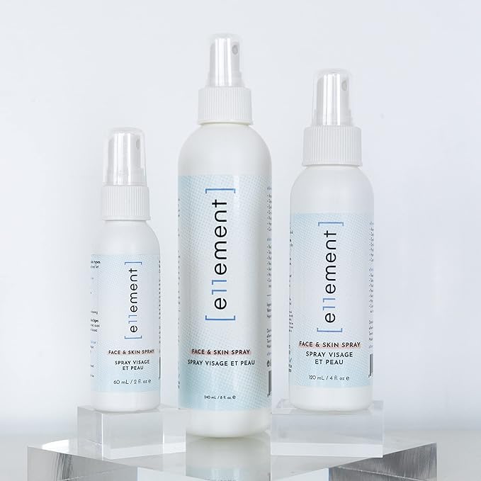 Hypochlorous Acid Face and Skin Spray - HOCL- Safe for use on Acne Prone Skin - Eczema - Dry Scalp -Toner - Eye & Lash Cleanser - Face and Hand Cleanser (Feature Pack - 3 Bottles)