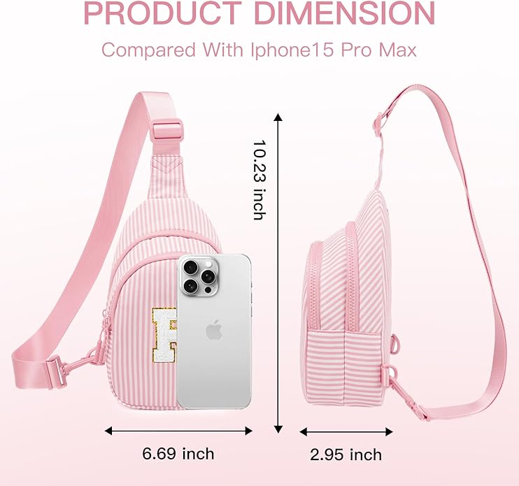 Gifts for 8 9 10 11 12 Year Old Girls Sling Bag Crossbody Bags Fanny Pack for Teen Girls Personalized Gifts for Women