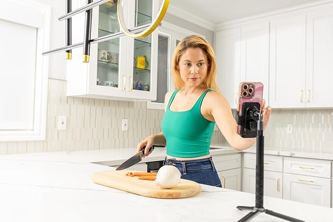 SPLACH Zippy Wireless Charging Phone Holder, Auto-Sensor, All-Scenario Mounts, for iPhone/Samsung/Google, Fits 4.7"–6.8" Phones (Pack: Duo for All-Scenario (2 Silver))