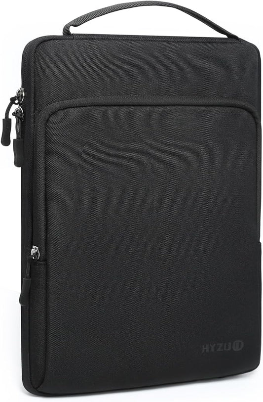 HYZUO 14-15 Inch Laptop Bag Sleeve for MacBook Air 15 M4 M3 M2, MacBook Pro 15, XPS 14/15 Plus, 15" Surface Laptop, Notebook Case for 14" Dell HP Lenovo ThinkPad Asus Acer Huawei, Black