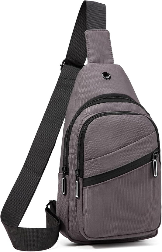 EVANCARY Small Sling Bag for Women Men, Sling Backpack Chest Daypack Crossbody Bag for Travel Outdoor Hiking