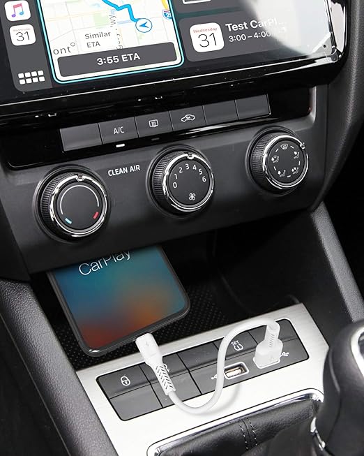 1ft iPhone Charge Cable Short, 5Pack USB to Lightning Cord for Fast Charging Stations 1 Foot Compatible with Apple iPhone 12 11 Pro Max Xs 8 7 6 5 Plus, iPad Air/Mini