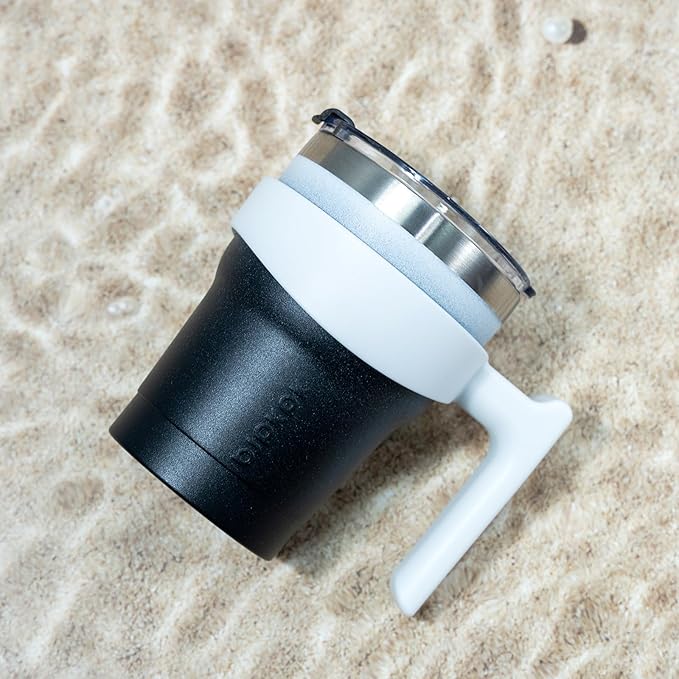 BJPKPK Tumbler With Handle And Straw 40 oz Insulated Tumblers With Lid Stainless Steel Travel Coffee Cups,Day Night