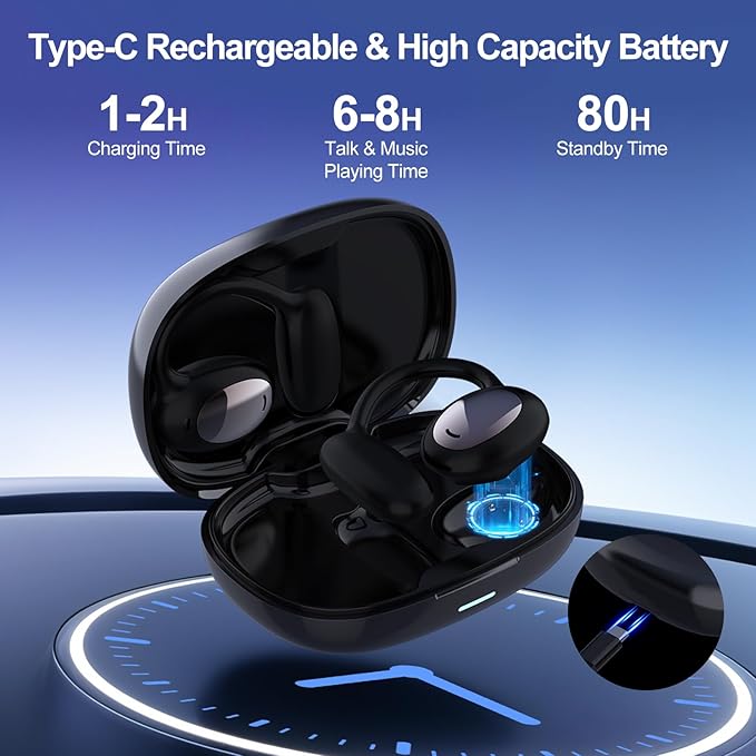 AI Translation Earbuds Real Time 3-in-1, 144 Language No Subscription Fees, Language Translator Device with APP Fit iOS & Android Bluetooth Headphones for Business Office and Travel (Black)