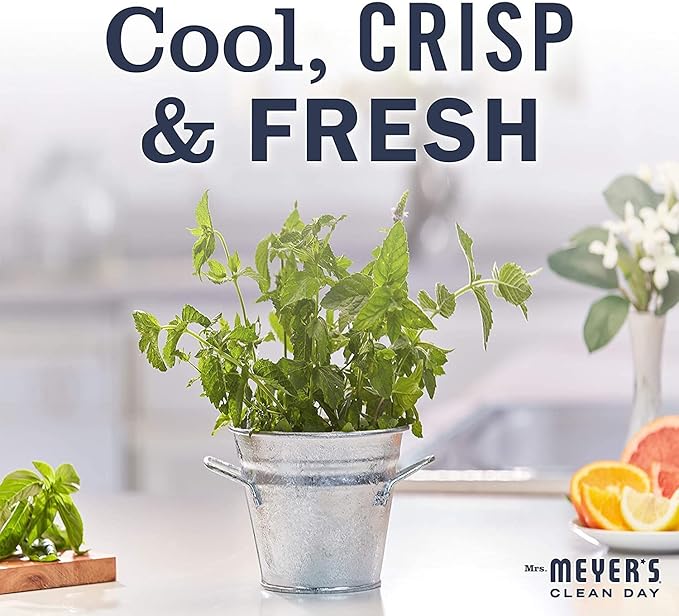 Mrs. MEYER'S Clean Day Room Freshener, Mint, 8 Fl Oz (Pack of 3)