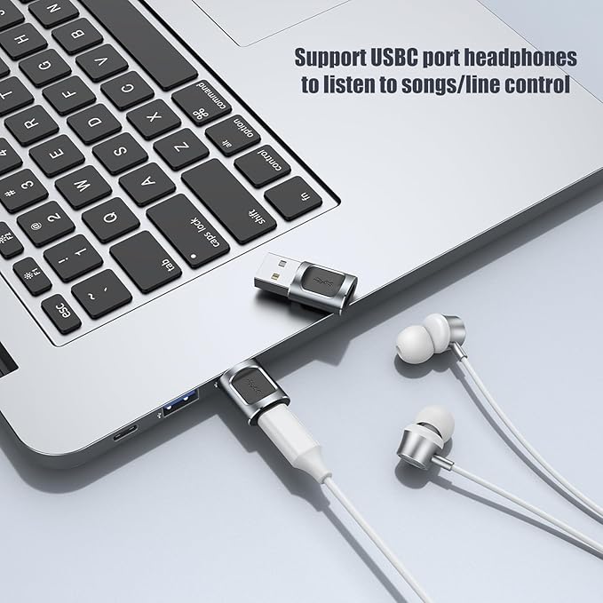 4Pack USB to USBC Adapter,usbc to USB Adapter for iPhone 16/15 Charger,iPhone 16/15/14/13/12 Pro Max Plus,iPad 9/10 Air 5 Mini 6,Car,Samsung S24 S23 S22 Plus Ultra etc.