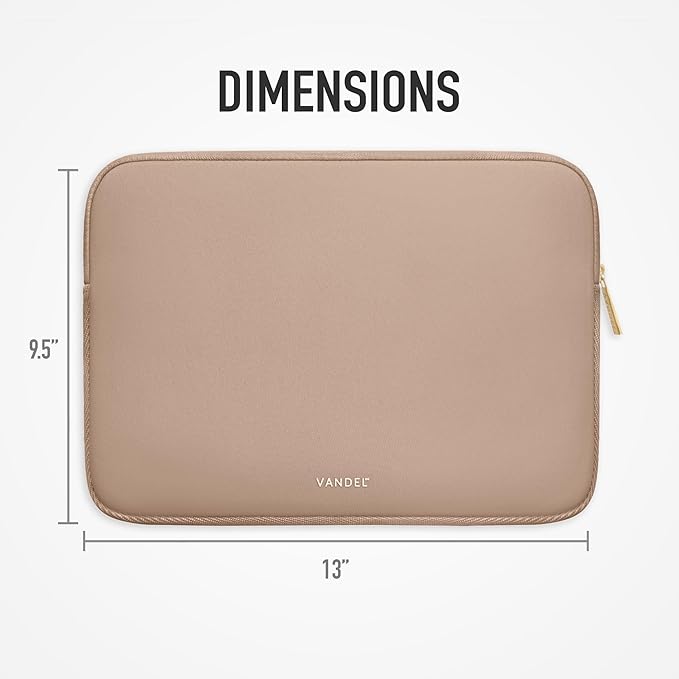 Vandel Slim Laptop Sleeve 13-13.3 inch Laptop Case for Macbook Air 13/Pro 13 Inch- Protective Macbook Case Sleeve, Tablet Carrying Bag Pouch for Lap Top Notebook, Chromebook, Dell, Asus Computer Cover