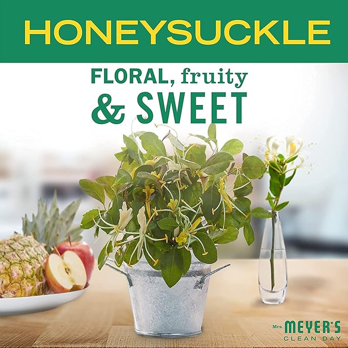 MRS. MEYER'S CLEAN DAY Room Freshener - Honeysuckle (8 Fl Oz (Pack of 3))