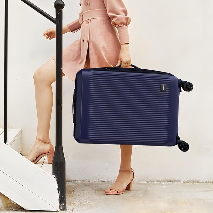 Verdi Hardside Expandable Luggage Set Carry-On/Checked Suitcase with Spinner Wheel