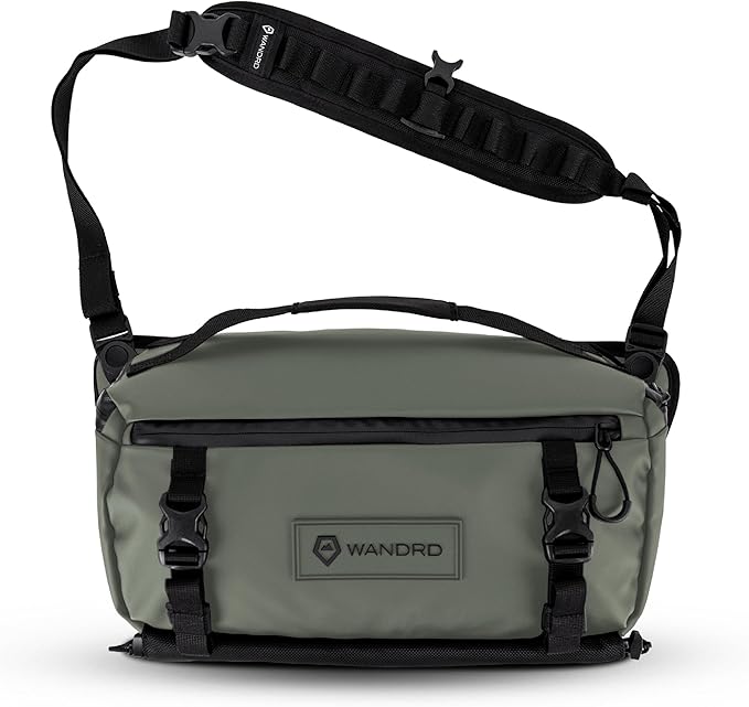 WANDRD ROGUE V1 9L Sling: Compact Camera Sling and Crossbody Bag with Fast Access, 3-Way Carry– Lightweight Everyday Bag Great for Travel, Photography, and Daily Use (Wasatch Green)