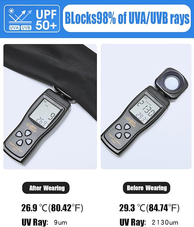 3 Pcs Cooling Balaclava Mask Summer Balaclava Sun UV Protection Hood Breathable Full Head Mask Face Cover for Men Women