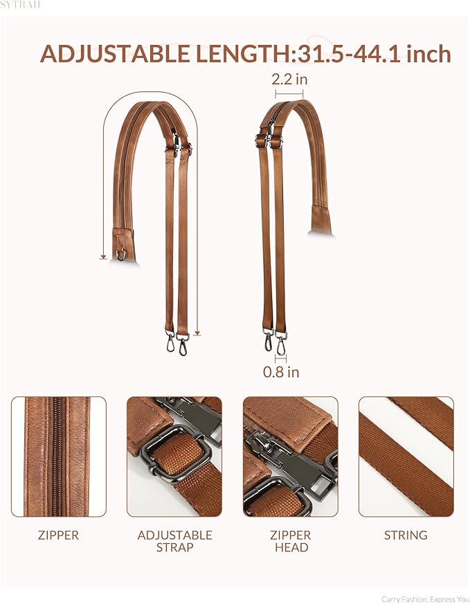 Sling Bag for Women, Crossbody Bags for Women Trendy Crossbody Purse Vegan Leather Sling Backpack Chest Bag with Dual Purpose Strap, Black Brown